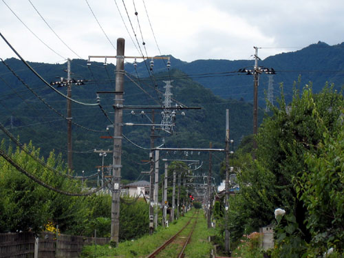 石神前駅 - 二俣尾駅間