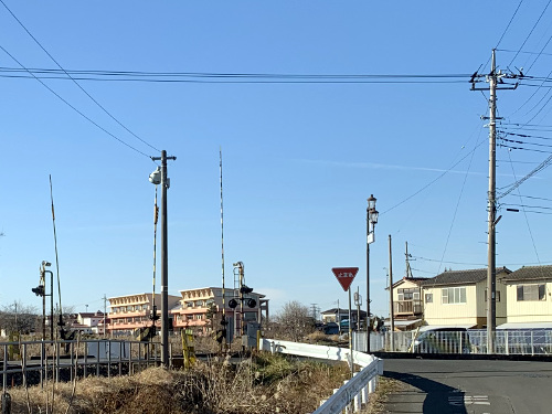 春日川踏切