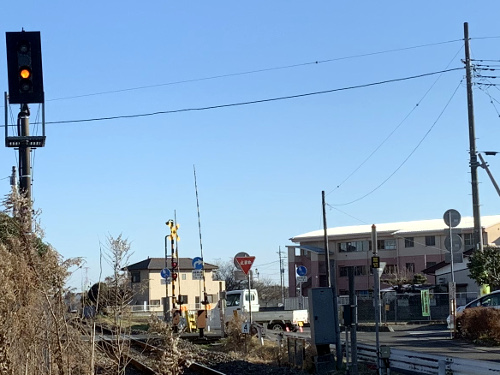 笠間街道踏切