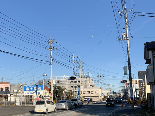 茂木街道踏切