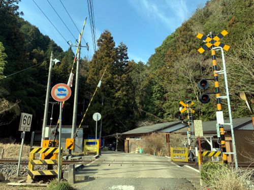 サイガジ沢踏切