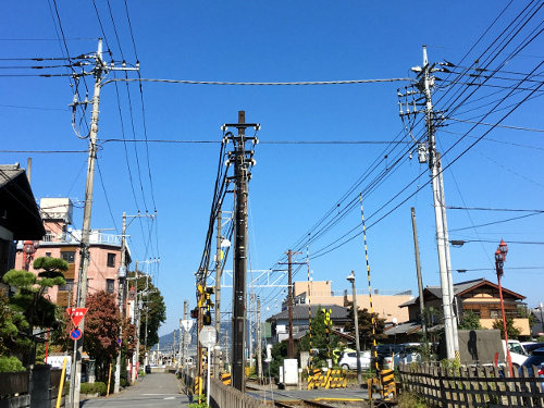 秩父駅南側の踏切