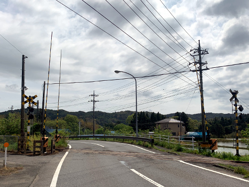 勝浦街道踏切