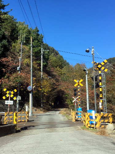 通洞駅北側