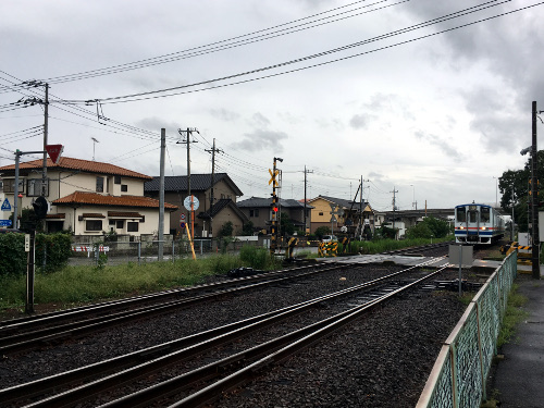 小絹駅 - 水海道駅7