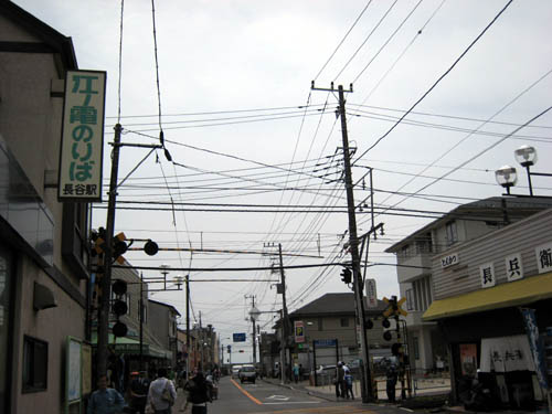 長谷駅の踏切