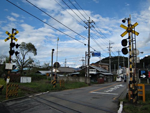 茂木駅街道踏切