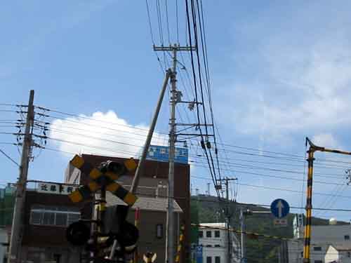 水平2回線で鉄道横断